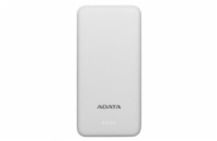 ADATA AT10000 AT10000-USBA-CWH - externí baterie pro mobil/tablet 10000mAh, bílá