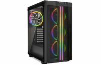 Be quiet! skříň PURE BASE 500FX / MidT / bez zdroje / USB 3.0 / 3x120mm ARGB + 1x140mm fans / průhledná bočnice / černá