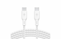 Belkin BOOST CHARGE™ USB-C na USB-C kabel 100W, 2m, bílý - odolný