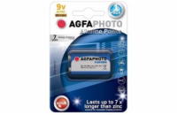 AgfaPhoto Power alkalická baterie 9V, 1ks 