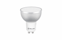 Tellur WiFi Smart LED RGB žárovka GU10, 5 W, čirá, teplá bílá