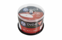 DVD-R HP 4,7 GB (120min) 16x Inkjet Printable 50-cake