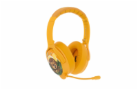 BuddyPhones Cosmos+  dětská bluetooth sluchátka s odnímatelným mikrofonem, žlutá