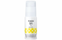 Inkoust Canon GI-51Y - originální Canon CARTRIDGE GI-51 Y žlutá pro PIXMA G1520, G2520, G2560, G3520, G3560 (7700 str.)