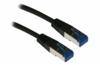 XtendLan PK_6ASFTP020black SFTP Cat 6A 2m černý Patch, Cat 6A, SFTP, LSFRZH, 2m, černý XtendLan Patch kabel Cat 6A SFTP LSFRZH 2m - černý