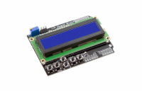 Displej LCD1602A s klávesnicí, 16x2 znaků, modré podsvícení