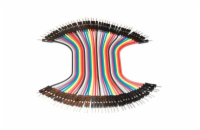 Propojovací vodiče dupont 40pin, l10cm, samec-samec