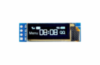 Displej OLED 0,91", 128x32 znaky, IIC/I2C, 4piny, bílý