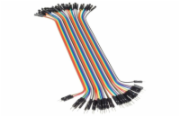 Propojovací vodiče dupont 40pin, délka 20cm, samec-samice