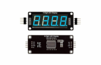 Hodinový displej 0,56" s TM1637 modrý