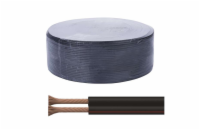 Dvojlinka ECO 2x0,50mm2 černo/rudá EMOS S8253 100m