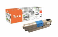 PEACH kompatibilní toner OKI 44973536, černá, 2200 str.