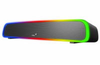 GENIUS repro USB SoundBar 200BT/ Bluetooth/ 3,5" jack/ 4W/ RGB/ černý