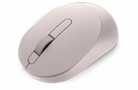 DELL myš MS3320W/ optická/ bezdrátová/ růžová