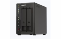 QNAP TS-253E-8G 2-bay desktop NAS, 4-core Intel, 8GB DDR4, 2xSATA, 2xM.2, 2x 2.5GbE, 2xHDMI, 4xUSB