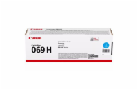 Canon TONER CRG 069C H azurová pro LBP673Cdw, MF752Cdw a MF754Cdw (5 500 str.)