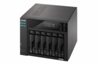 Asustor NAS AS6706T / 6x 2,5"/3,5" SATA III/ Celeron N5105 2.0 GHz/ 8GB/ 2x 2.5GbE/ 4x M.2/ PCIe / 2x USB 3.2/ HDMI+IR