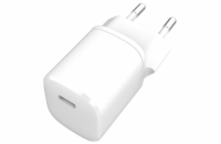 eSTUFF Home Charger EU PD 20W   1 x USB-C Input: 230V EU, Output: PD 3.0 20W, QC 3.0 18W