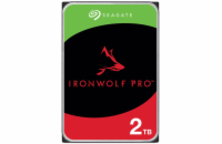 Seagate IronWolf PRO, NAS HDD, 2TB, 3.5", SATAIII, 256MB cache, 7.200RPM