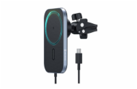 Swissten magnetický držák do ventilace auta s bezdrátovým nabíjením 15w (kompatibilní s magsafe)