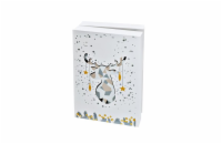 Solight LED adventní kalendář - kniha, 8x LED, 40x30cm, 2x AAA - 1V244