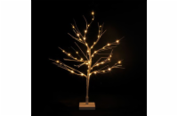 Solight LED zimní stromek, 50x LED, 60cm, 3xAA - 1V247