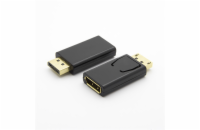 PremiumCord adaptér DisplayPort - HDMI, FULL HD 1080p Male/Female, pozlacené konektory