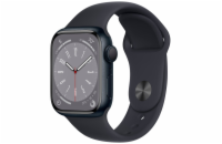 APPLE Watch Series 8 GPS 41mm Midnight Aluminium Case with Midnight Sport Band - Regular