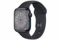 Apple Watch S8 Cell/41mm/Midnight/Sport Band/Midnight