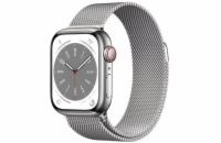 Apple Watch S8 Cell/41mm/Silver/Elegant Band/Silver