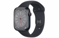 Apple Watch S8 Cell/45mm/Midnight/Sport Band/Midnight