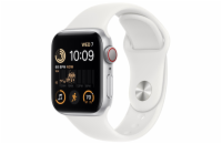 Apple Watch SE Cell/40mm/Silver/Sport Band/White