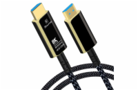 PremiumCord kphdm21t20 PremiumCord Ultra High Speed HDMI 2.1 optický fiber kabel 8K@60Hz,zlacené 20m