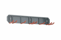 Držák lyží na zeď COMPASS XC-80010 na 3 páry