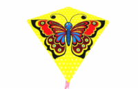 Dětský létající drak TEDDIES Motýl 68x73cm