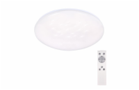 Solight LED stropní světlo Star, kulaté, 24W, 2400lm, dálkové ovládání, 37cm