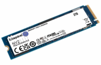 Kingston SSD 2TB (2000GB) NV2 M.2 2280 NVMe™ PCIe Gen (R: 3500MB/s; W: 2800MB/s)