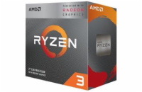 AMD Ryzen 3 4300G 100-100000144BOX AMD Ryzen 3 4C/8T 4300G (3.8/4.0GHz Boost,6MB,65W,AM4) Box, with Radeon Graphics