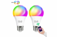 Smart LED žárovka E27 9W RGB NOUS P3/2pack WiFi Tuya sada 2ks