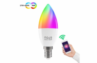 Smart LED žárovka E14 4,5W RGB NOUS P4 WiFi Tuya