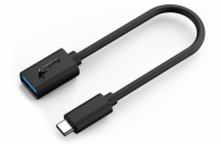 GENIUS ACC-C2AC redukce z USB-C na USB-A, černá