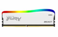 Kingston FURY Beast White/DDR4/16GB/3200MHz/CL16/2x8GB/RGB/White