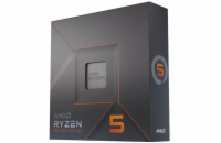 AMD Ryzen 5 7600X 100-100000593WOF CPU AMD RYZEN 5 7600X WOF, 6-core, 4.7GHz, 32MB cache, 105W, socket AM5, BOX, bez chladiče