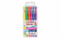 easy neónové barvy mix 6ks S48451 Pero EASY Fluo gelové sada 6ks