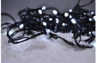 Solight LED vánoční řetěz, 500 LED, 50m, přívod 5m, IP44, bílá - 1V05-W