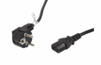 LANBERG CEE 7/7 na IEC 320 C13 POWER CORD 5M VDE černý  