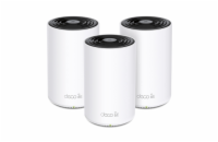 TP-Link Deco XE75 Pro(3-pack) WiFi6E Mesh (AXE5400,2,4GHz/5GHz/6GHz,1x2,5GbELAN/WAN,2xGbELAN)