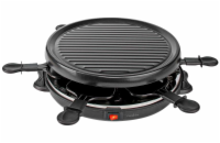 NEDIS Gourmet / Raclette gril/ elektrický/ spotřeba 800W/ pro 6 osob/ nepřilnavý povrch/ černý
