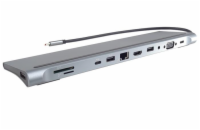 PremiumCord USB-C Full Size MST Dokovací stanice vhodná pod notebook