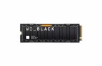 WD BLACK SSD NVMe 1TB PCIe SN850X,Gen4 , (R:7300, W:6300MB/s)+Chladič